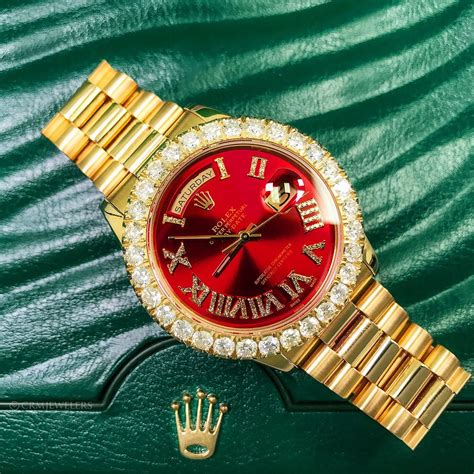 rolex red|rolex with red face.